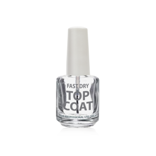 Cre8tion Empty Bottle, Fast Dry Top Coat, 0.5oz, 26082 